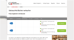 Desktop Screenshot of buecher-verkaufen.com